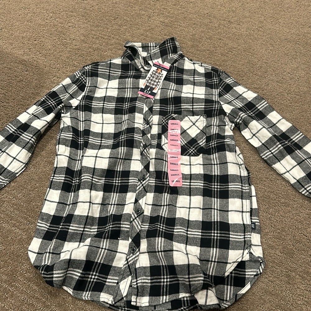 GAP new with tags flannel
